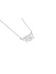 Collier en or classique avec nom hébreu complet, cadeaux Tu B'Av, Judaï israélien