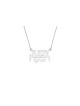 Double Name Special Gold Necklace , Tu B'Av Gifts , Israeli Judaica