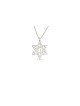 Filigrane Hollow Star of David et Chai Pendant , Cadeaux de mariage juifs