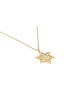 Filigree Hollow Star of David and Chai Pendant , Jewish Wedding Gifts