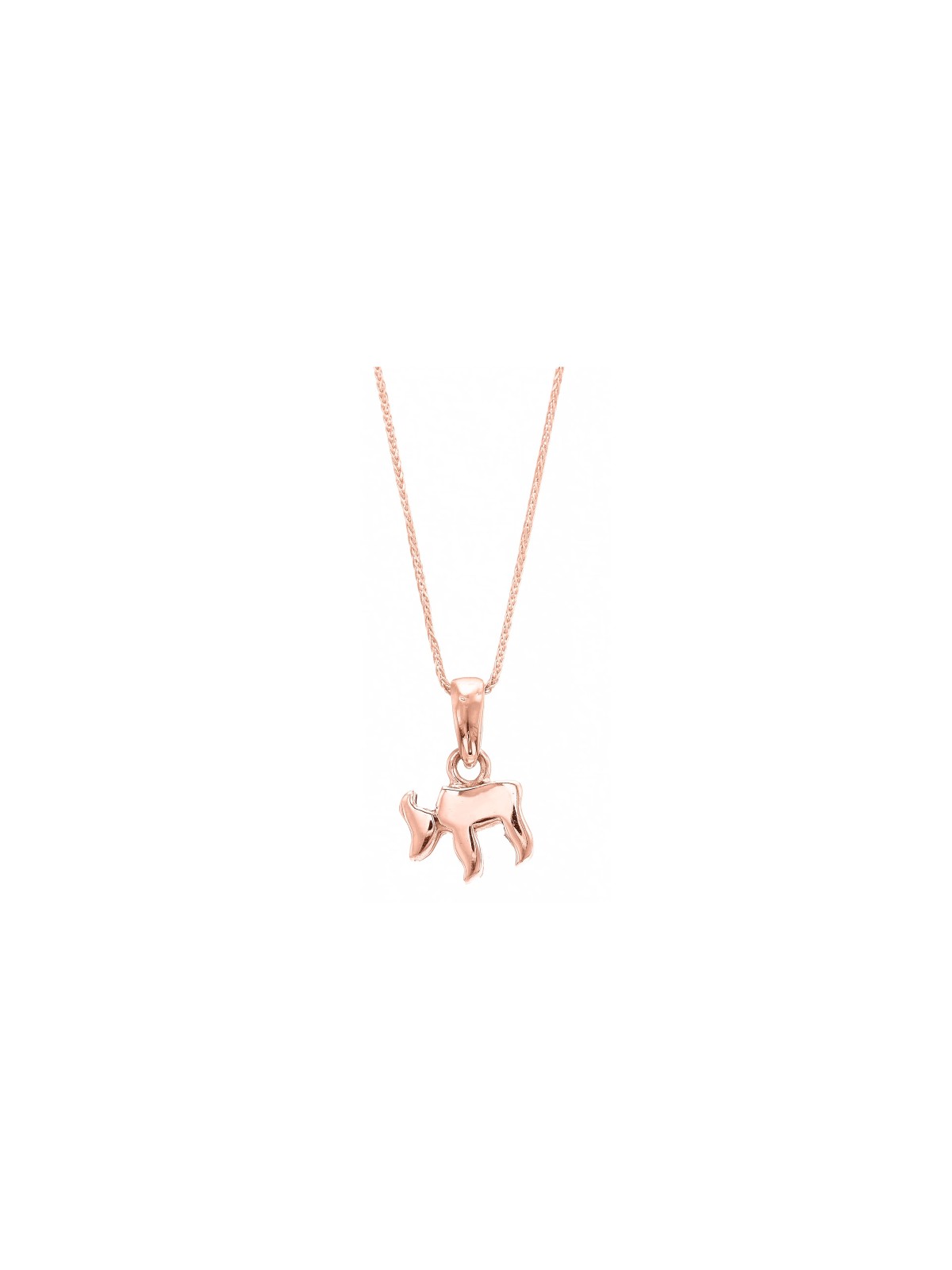 Collier Chai en or 14 carats moderne, minuscule, épais et lourd, cadeaux Tu B'Av, I