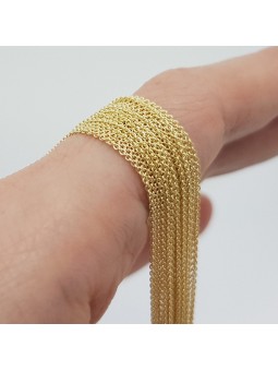 Collier de chaîne Rolo épais de 20 pouces, cadeaux de mariage juifs, Judaica israélien