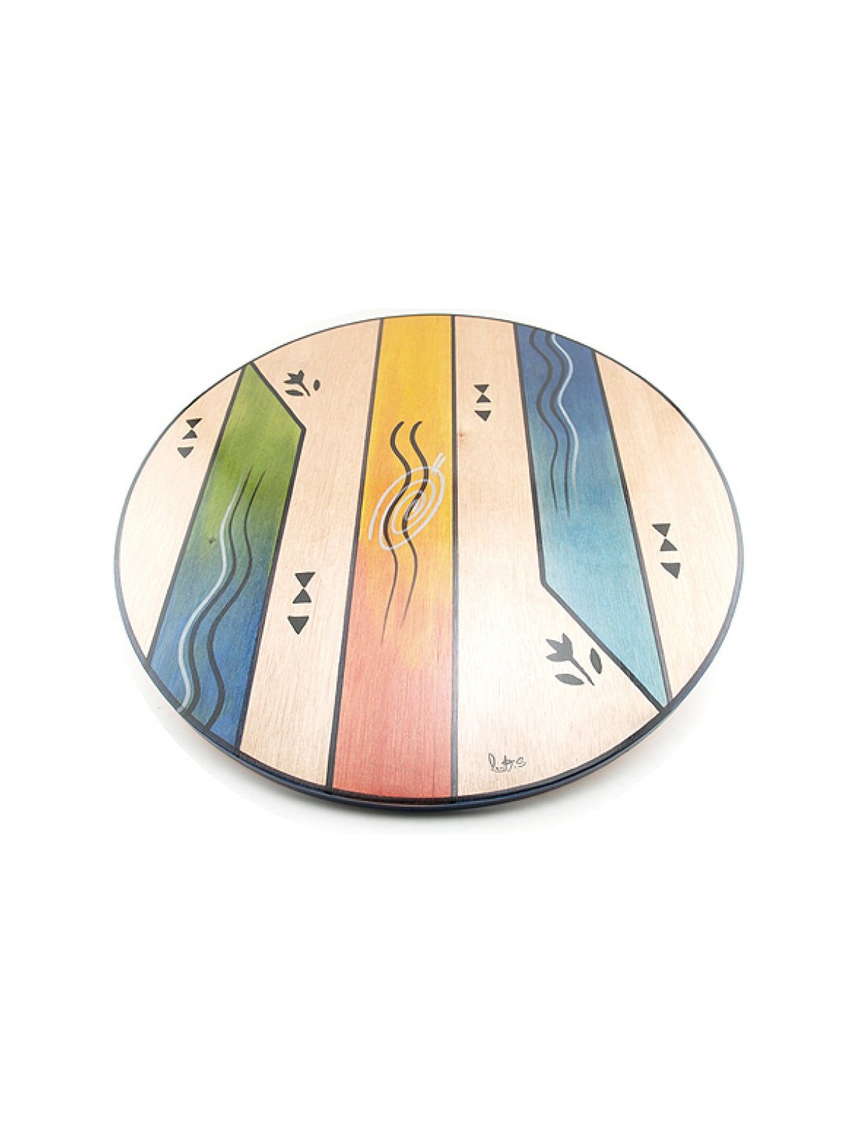 Lazy Susan Ikat by Kakadu Art | Table Decorations