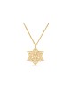 14K White Gold Filigree Star of David Necklace , Jewish Wedding Gifts