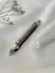 Large Ornate Filigree Mezuzah Case from Sterling S , For 10cm Scrolls