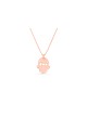 Collier en or moderne avec découpe du mauvais œil, cadeaux de mariage juif, est