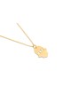Collier en or moderne avec découpe du mauvais œil, cadeaux de mariage juif, est