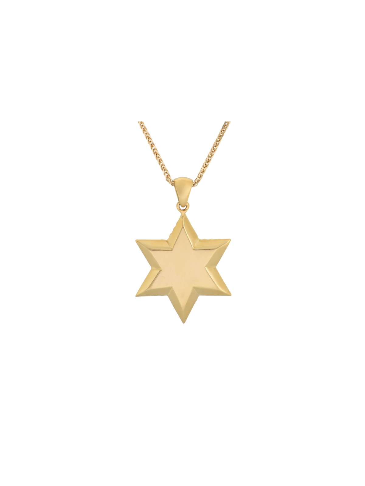 Superbe pendentif en or 14 carats de Jérusalem, ajoutez une chaîne 14 carats, Judaica israélien