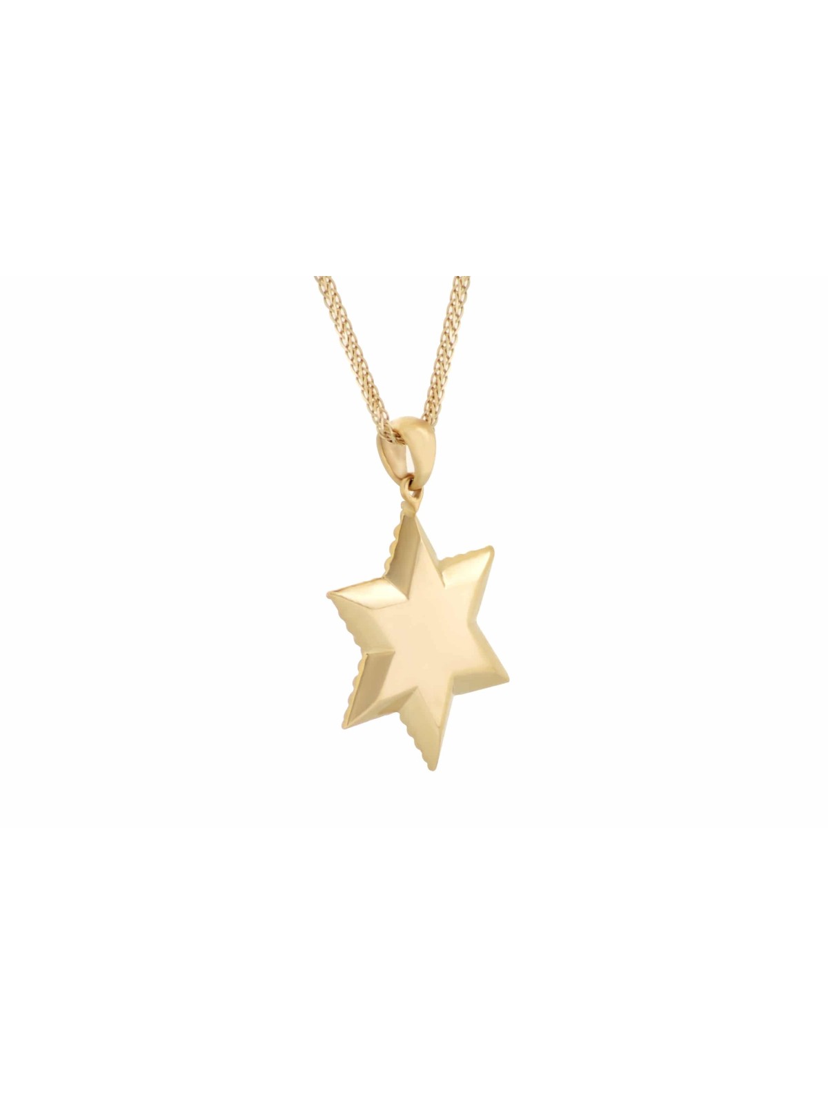 Stunning Jerusalem 14k Gold Pendant , Add 14K Chain , Israeli Judaica
