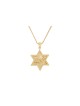 Superbe pendentif en or 14 carats de Jérusalem, ajoutez une chaîne 14 carats, Judaica israélien