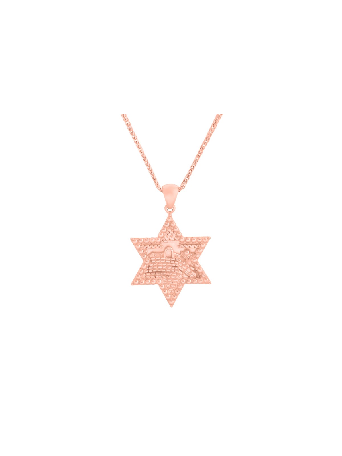 Superbe pendentif en or 14 carats de Jérusalem, ajoutez une chaîne 14 carats, Judaica israélien