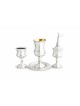 Beau bougeoir Havdalah en argent sterling, cadeaux Tu B'Av, Isr