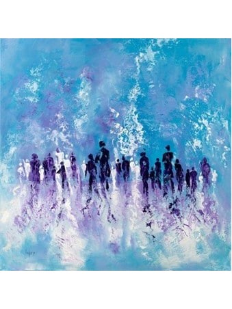 Peinture colorée unique de la Tour de David dans , Cadeaux Tu B'Av , I