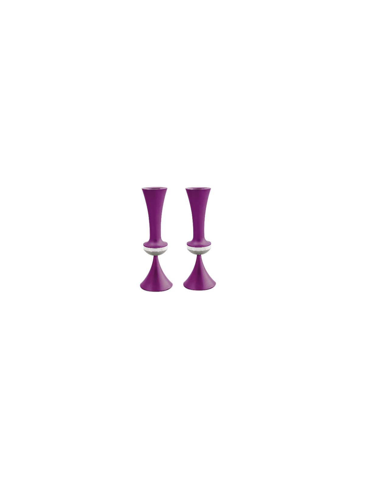 Colorful Aluminum Candlesticks with Matching Tray , Jewish Wedding Gif