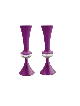 Colorful Aluminum Candlesticks with Matching Tray , Jewish Wedding Gif