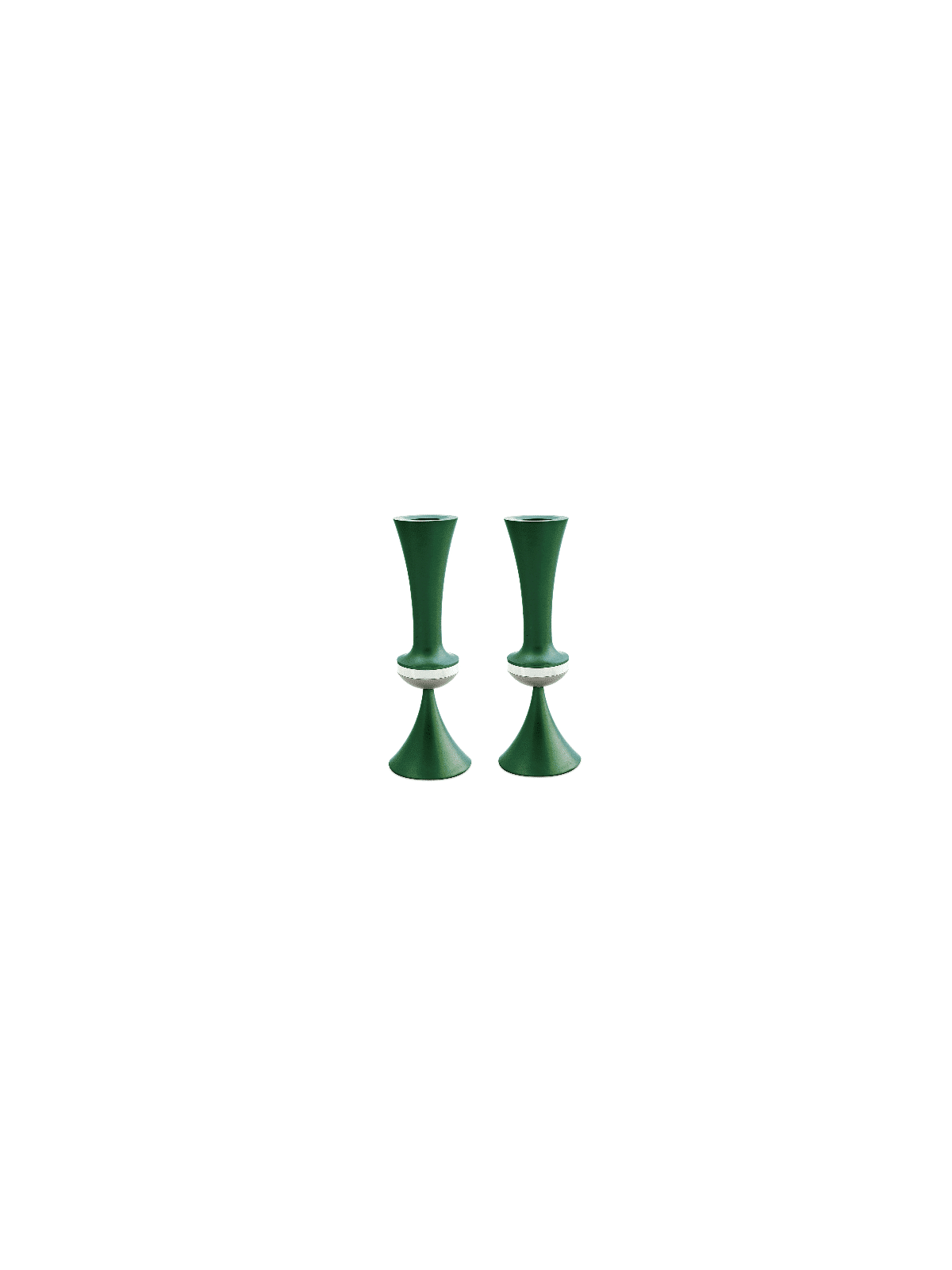 Colorful Aluminum Candlesticks with Matching Tray , Jewish Wedding Gif