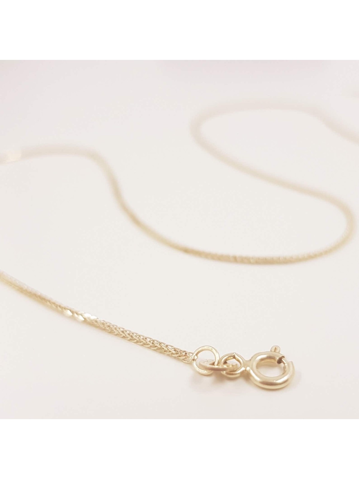 Chaîne fine classique élégante en or 14 carats, cadeaux de mariage juif, J israélien