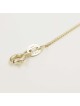 Chaîne fine classique élégante en or 14 carats, cadeaux de mariage juif, J israélien