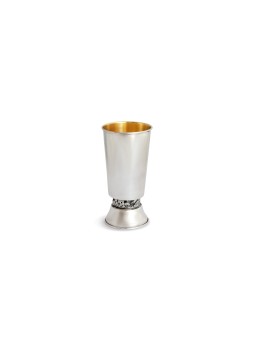 Coupe de Kiddush de Jérusalem en argent sterling lisse, coupes de Kiddush modernes, I