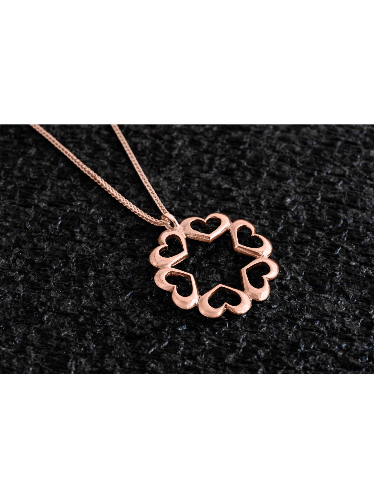 Collier coeur en or 14 carats avec une étoile de David, cadeaux de mariage juif,