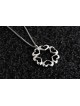 Collier coeur en or 14 carats avec une étoile de David, cadeaux de mariage juif,