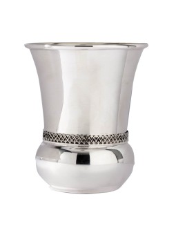 Coupe de Kiddouch en argent sterling, cadeaux de Pâque, Judaica israélienne