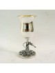 Petite coupe de Kiddouch en filigrane d'argent avec Klezmer Mus, cadeaux de Pâque,