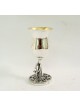 Small Silver Filigree Kiddush Cup with Klezmer Mus , Passover Gifts ,