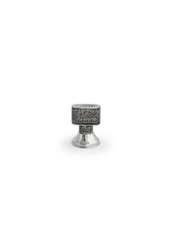 Traditional Sterling Silver Havdalah Candle Holder , Tu B'Av Gifts , I