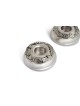 Candlest d'argent sterling de voyage de forme de Jérusalem, argent sterling C