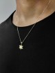 Small White Gold with Diamond Star of David , Tu B'Av Gifts , Israeli