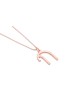Pendentif Chai connecté en or charmant, cadeaux Tu B'Av, Judaica israélien