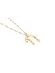 Gold Charming Connected Chai Pendant , Tu B'Av Gifts , Israeli Judaica