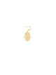 Boucles d’oreilles Hamsa Dangle en filigrane d’or blanc, cadeaux de mariage juifs, Isr
