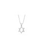 Diamants Or Étoile de David pendentif Superbe , Tu B'Av Cadeaux , Israélien