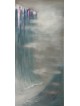 Forme verticale Division bleue et grise de la mer, peintures d'exode