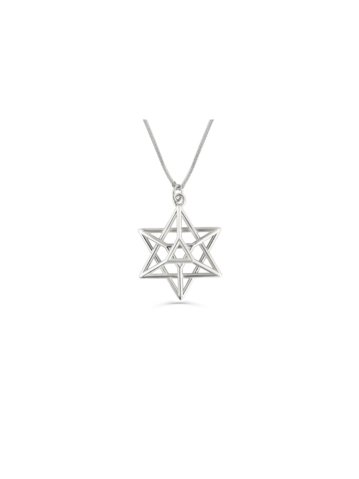 Collier double étoile de David 3D en or, cadeaux de mariage juif, israélien