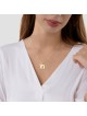 Pendentif Chai en or 14 carats inhabituel d'une forme de 7,10 M, cadeaux Tu B'Av, I