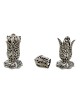 Sterling SIlver Superbe tulipe en forme de Havdalah Spi , Cadeaux Tu B'Av , I