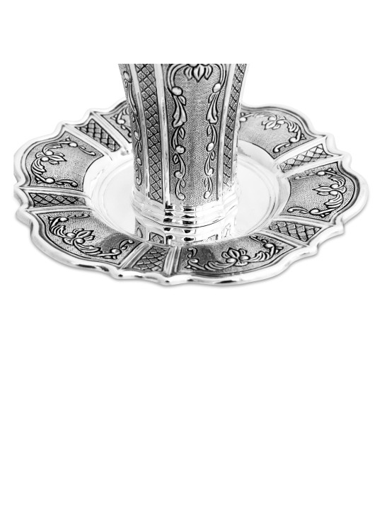Ancient Style Sterling Silver Kiddush Set , Passover Gifts , Israeli J