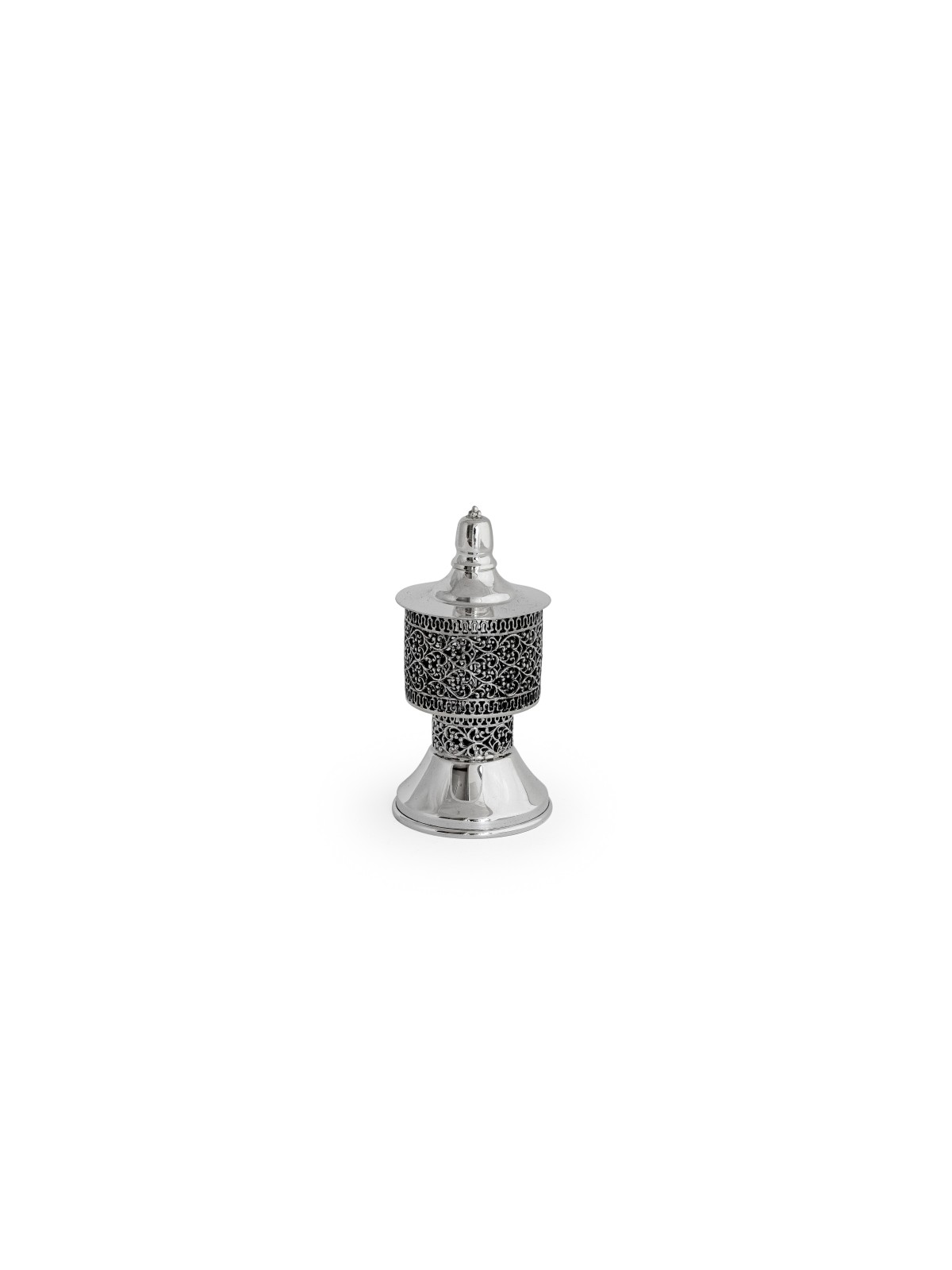 Vintage Havdalah Besamim Box with Filigree , Tu B'Av Gifts , Israeli J