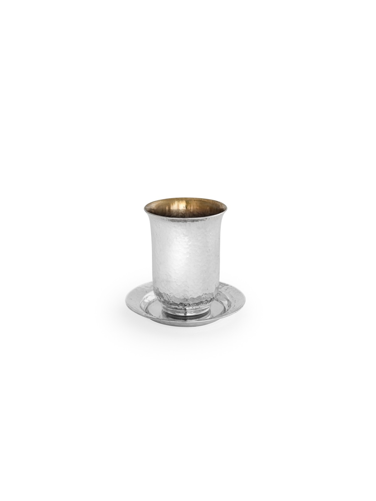 Ensemble martelé classique et élégant pour Kiddush , Coupes de Kiddush modernes , I