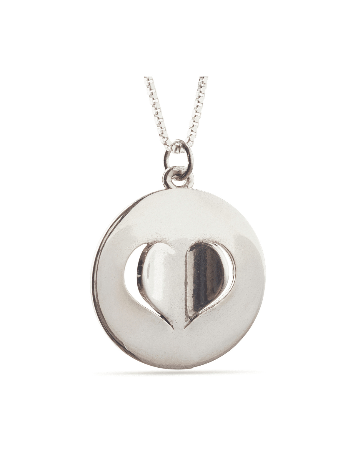 Romantic White Gold Love Letter Heart Necklace , Jewish Wedding Gifts