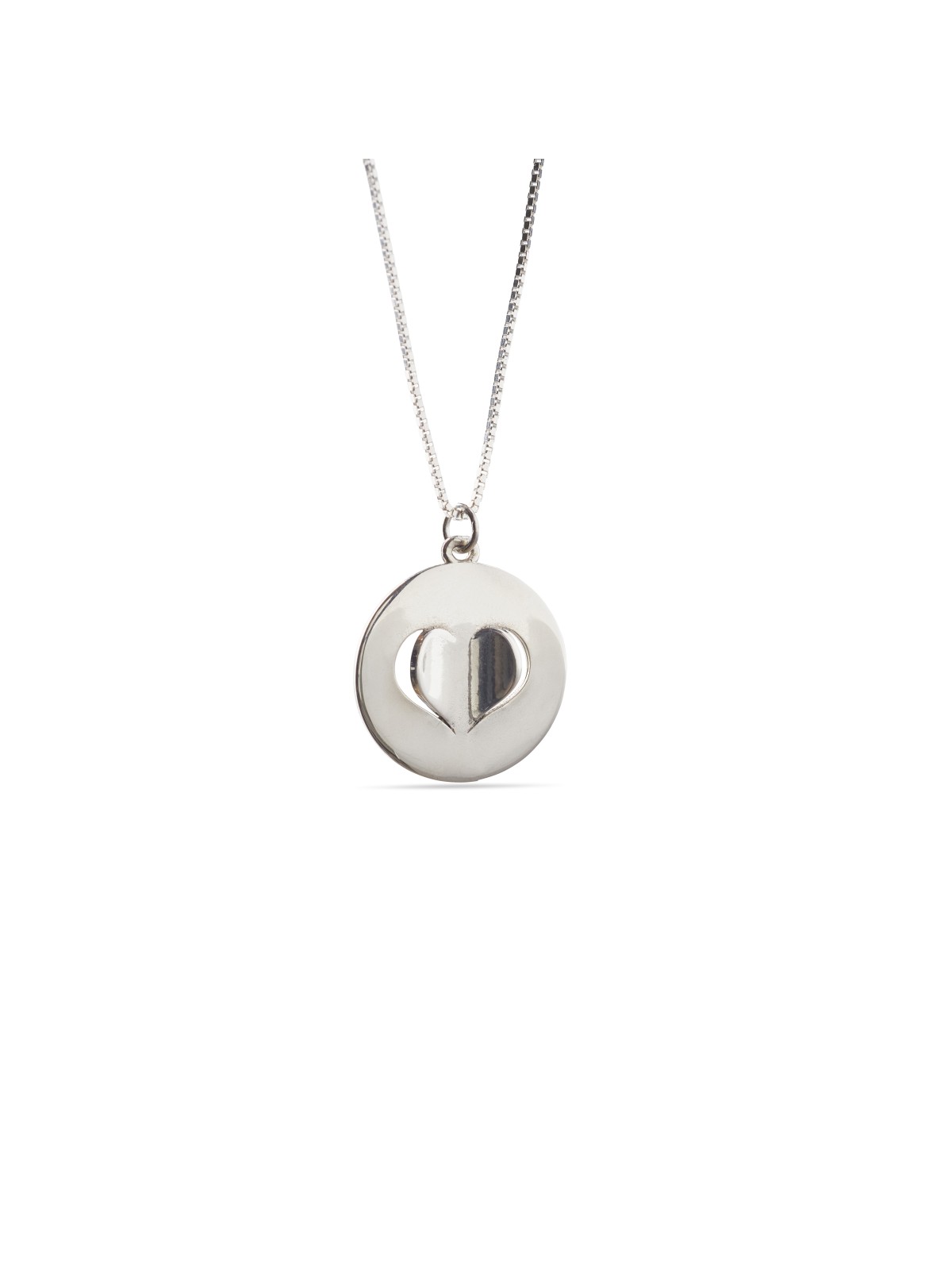 Collier romantique de coeur de lettre d'amour d'or blanc, cadeaux de mariage juifs
