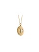 Collier romantique de coeur de lettre d'amour d'or blanc, cadeaux de mariage juifs