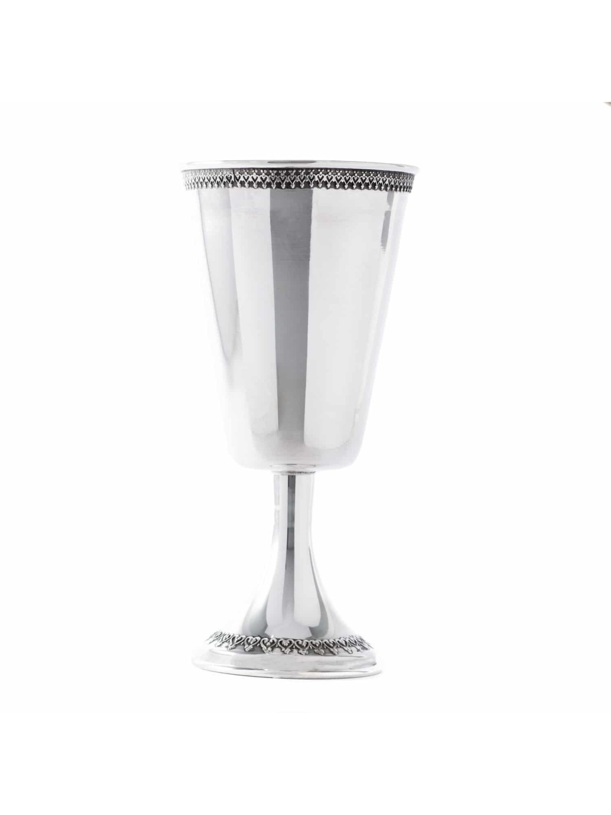 Coupe de Kiddouch traditionnelle en argent sterling, cadeaux de Pâque, Jud israélien