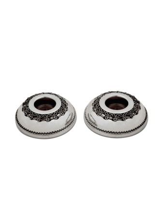 Minuscule forme ronde 925 argent sterling voyageant Ca, cadeaux de Pâque,
