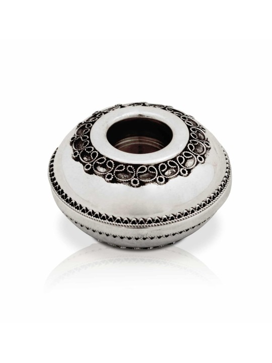 Minuscule forme ronde 925 argent sterling voyageant Ca, cadeaux de Pâque,