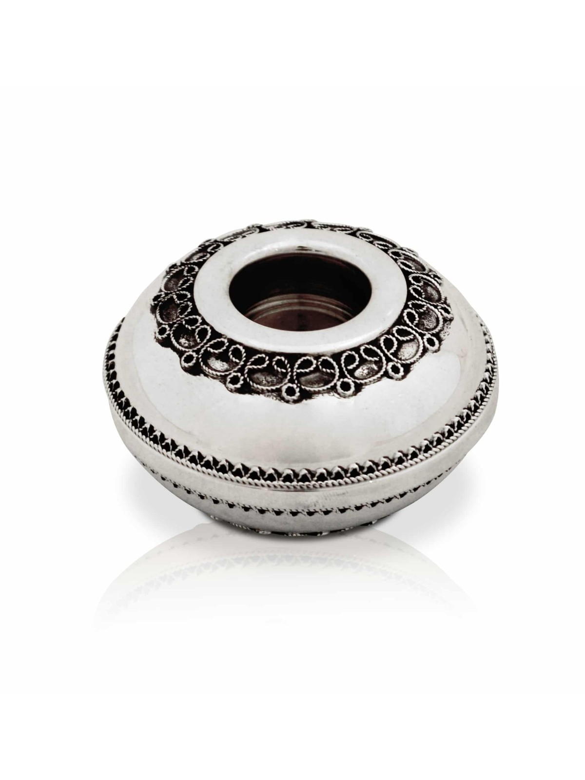 Minuscule forme ronde 925 argent sterling voyageant Ca, cadeaux de Pâque,