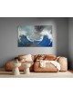 Elegant Moses Parting The Red Sea Painting In Eleg , Jewish Abstract A